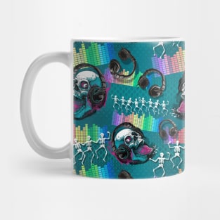 Skeleton Dance Party Mug